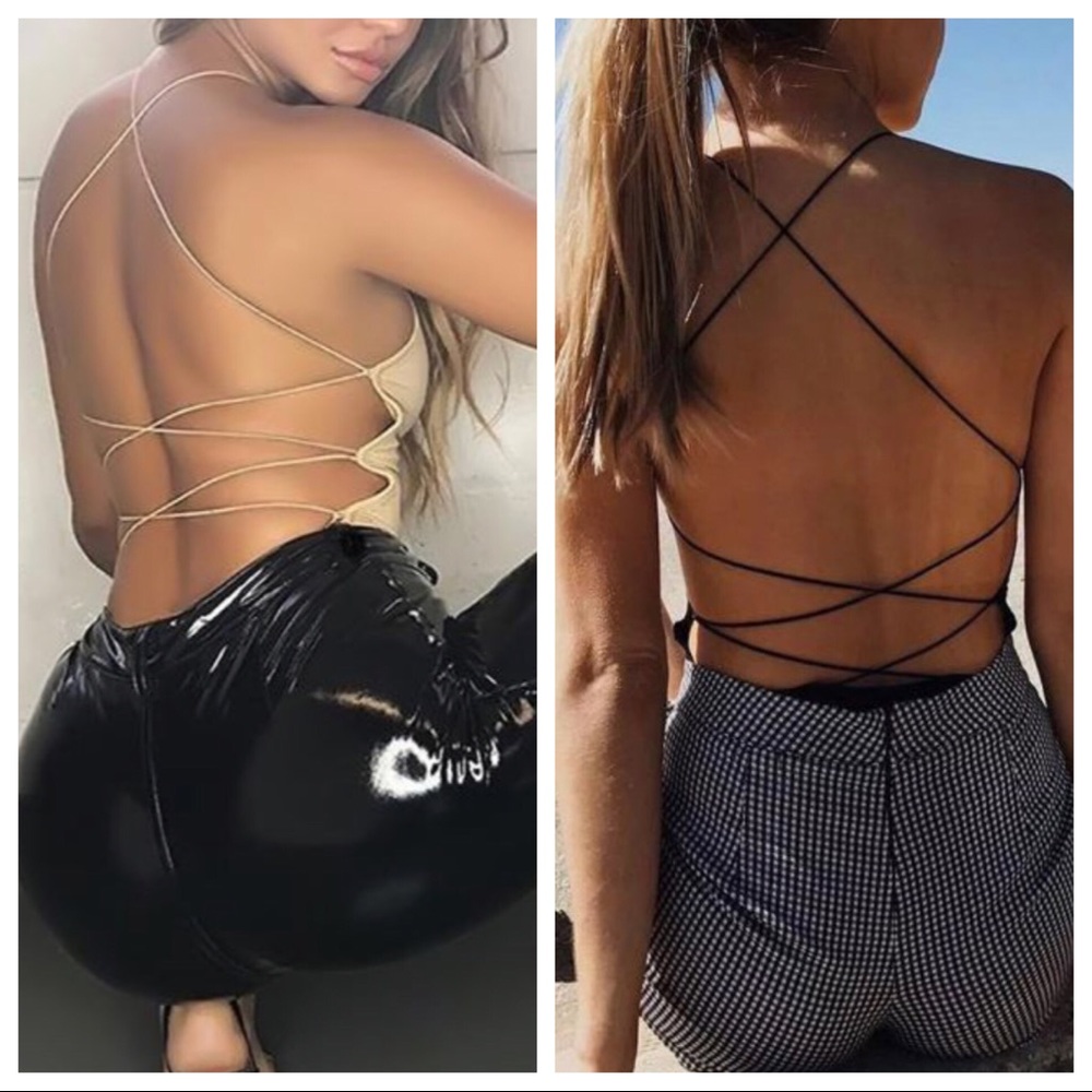 Backless sexy Bodysuit